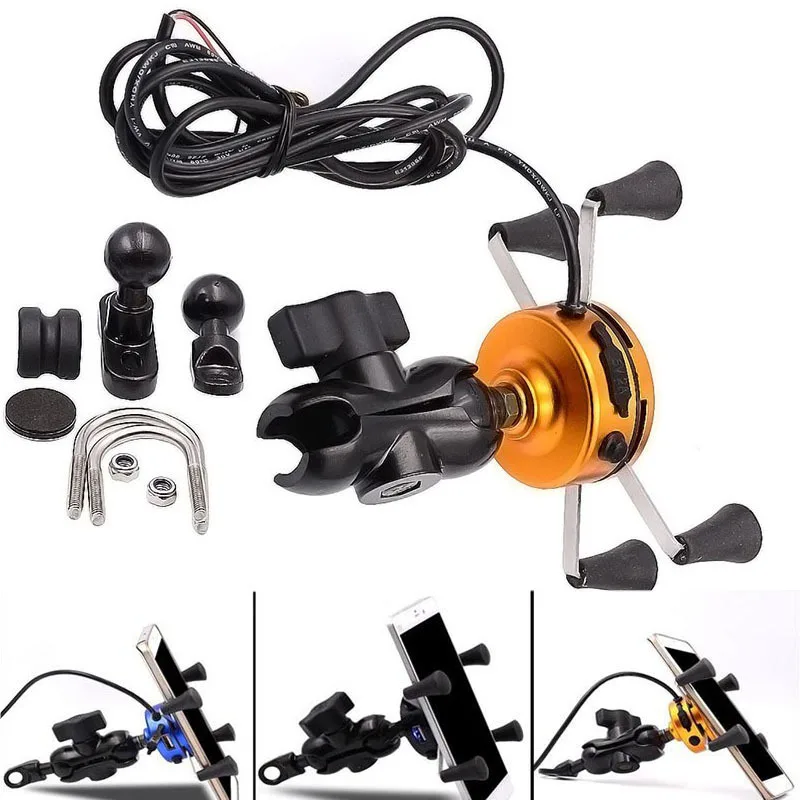 2in1 USB Universal Chargeable Motorcycle Phone Holder 360 Motorbike Universal Rotating Mount Mobile Rearview Mirro Phone Stand
2in1 USB Universal Chargeable Motorcycle Phone Holder 360 Motorbike Universal Rotating Mount Mobile Rearview Mirro Phone Stand