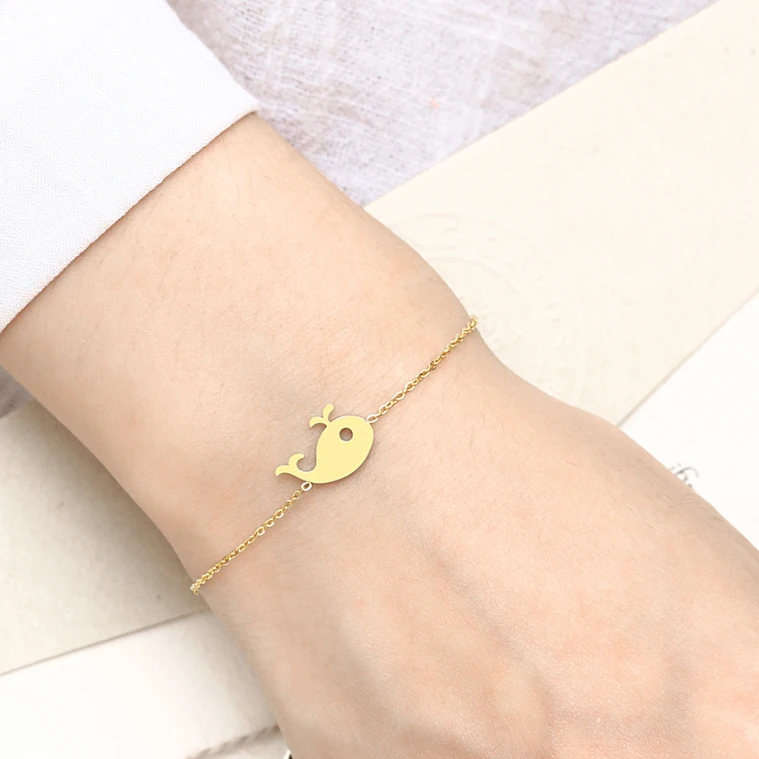 PUN whale chain link charm friendship bracelets bangles for women personalized jewelry accessories female couple hand chain
PUN whale chain link charm friendship bracelets bangles for women personalized jewelry accessories female couple hand chain