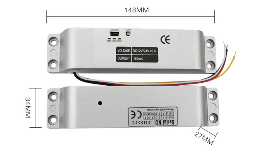 Electric Drop Bolt Lock (2)