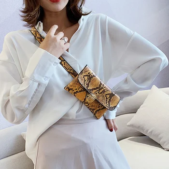 Women Waist Bag PU Leather Snake Pattern Solid Color Fanny Disco Travel Small Mini Fanny Pouch Coin Pack Bum Bag
Women Waist Bag PU Leather Snake Pattern Solid Color Fanny Disco Travel Small Mini Fanny Pouch Coin Pack Bum Bag