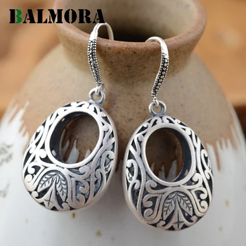 BALMORA 990 Pure Silver Flower Carving Hollow Drop Earrings for Women Gift Classic Elegant Earrings Thai Silver Jewelry SY31104
BALMORA 990 Pure Silver Flower Carving Hollow Drop Earrings for Women Gift Classic Elegant Earrings Thai Silver Jewelry SY31104