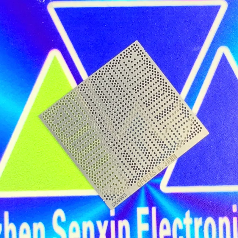 1pcs SR1SC SR1YW SR1SE SR1W2 SR1W3 SR1W4 SR1W5 SR29E SR29H SR1LY SR1YV SR1YJ BGA Stencil Template 0.35MM
1pcs SR1SC SR1YW SR1SE SR1W2 SR1W3 SR1W4 SR1W5 SR29E SR29H SR1LY SR1YV SR1YJ BGA Stencil Template 0.35MM