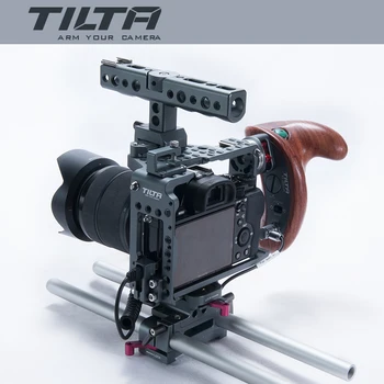 NEW Tilta ES-T17-A rig Alpha 7 Cage A7S A7S2 A7R A7R2 Rig Cage Baseplate New Wooden Handle For SONY A7 series camera
NEW Tilta ES-T17-A rig Alpha 7 Cage A7S A7S2 A7R A7R2 Rig Cage Baseplate New Wooden Handle For SONY A7 series camera