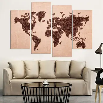 Free Shipping art deco wall pictures 4 panel canvas art chinese painting coffee map art home decor Modern Pictures
Free Shipping art deco wall pictures 4 panel canvas art chinese painting coffee map art home decor Modern Pictures