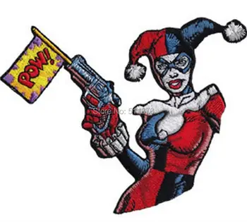 3.5" Harley Quinn Pow DC Comics TV Movie Series Uniform punk rockabilly applique sew on iron on patch Free Shipping
3.5" Harley Quinn Pow DC Comics TV Movie Series Uniform punk rockabilly applique sew on iron on patch Free Shipping