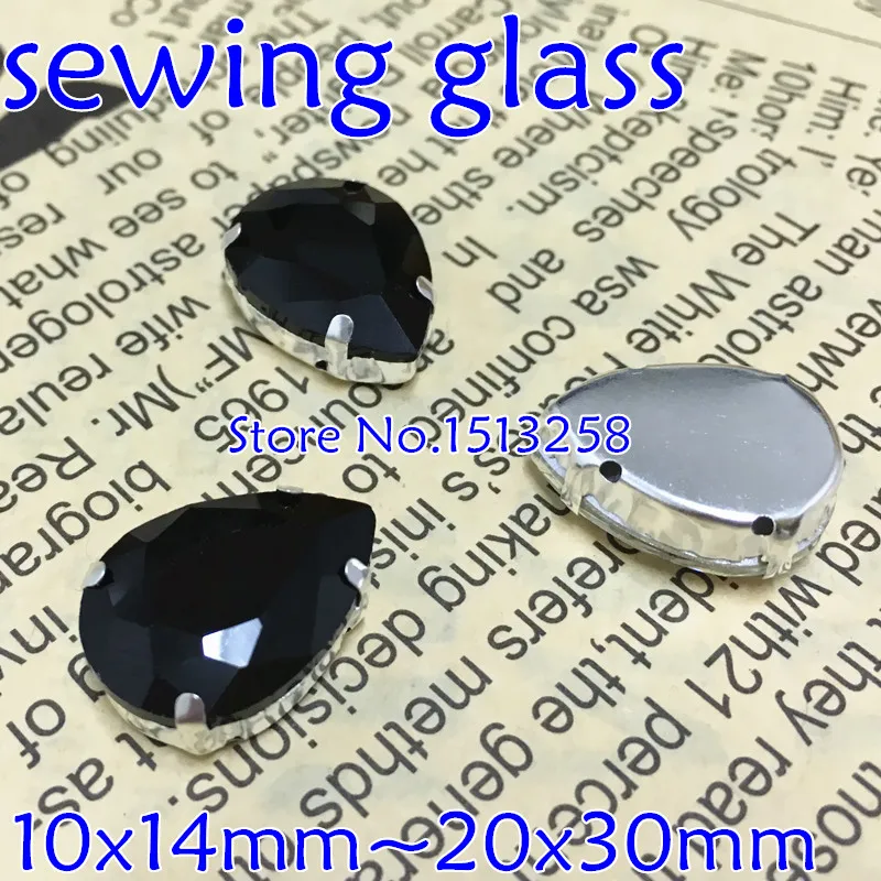 Black Color Sew On Crystal Teardrop Fancy Stone With Metal Claw Setting 10x14mm,13x18mm,18x25mm,20x30mm
Black Color Sew On Crystal Teardrop Fancy Stone With Metal Claw Setting 10x14mm,13x18mm,18x25mm,20x30mm
