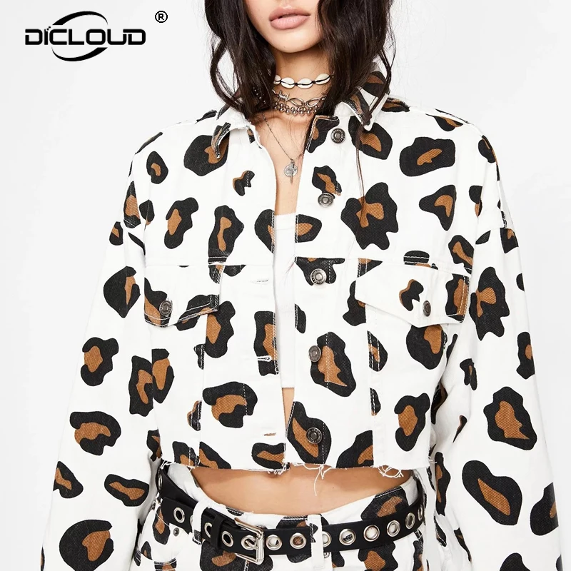 Punk Style Women Autumn 2019 Leopard Cropped Jacket High Street Fashion Girls Hip Hop Festival Coat Harajuku Chunky Jacket Women
Punk Style Women Autumn 2019 Leopard Cropped Jacket High Street Fashion Girls Hip Hop Festival Coat Harajuku Chunky Jacket Women