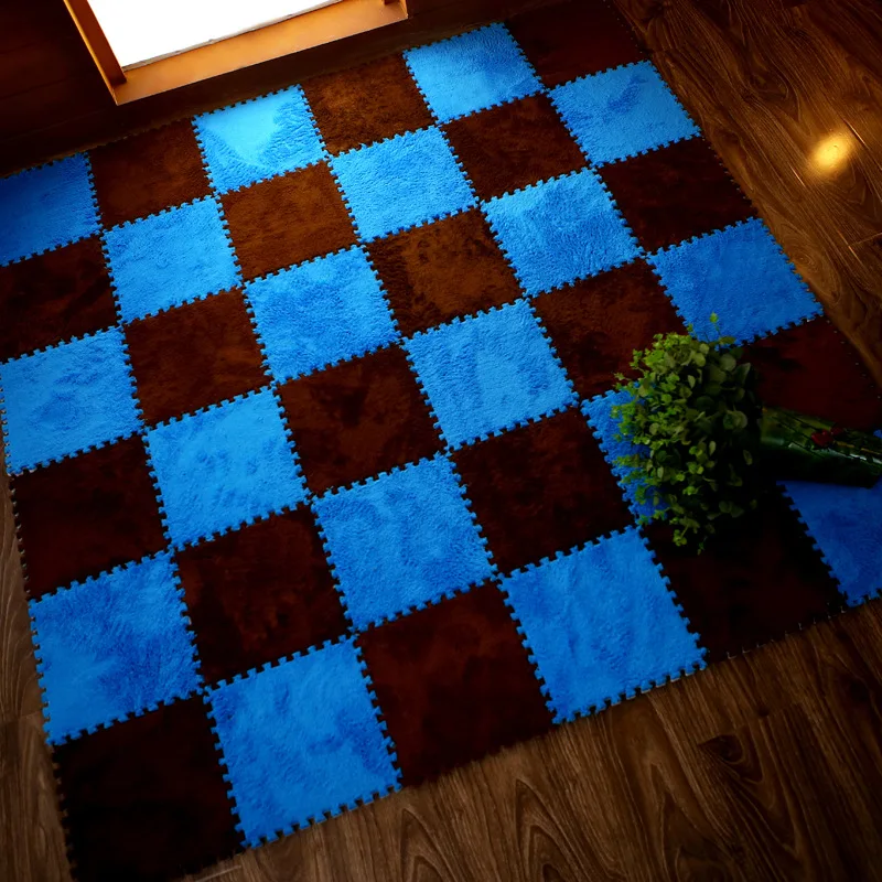 30cmX30cmX0.6cm Fluffy surface EVA foam anti slip mat DIY carpet is suitable for living room pure color bedroom floor carpet pad
30cmX30cmX0.6cm Fluffy surface EVA foam anti slip mat DIY carpet is suitable for living room pure color bedroom floor carpet pad