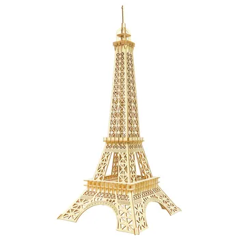 DIY 3D Eiffel Tower Wooden Puzzles Laser Engraving Safe Assembly Constructor Kit Kids Toys for Children Teens and Adults Games
DIY 3D Eiffel Tower Wooden Puzzles Laser Engraving Safe Assembly Constructor Kit Kids Toys for Children Teens and Adults Games
