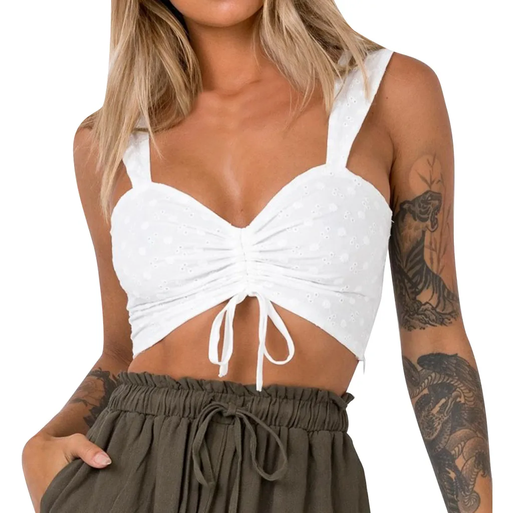 JAYCOSIN 2019 New Summer Women Camis Sexy Fashion White V-Neck Ruched Ribbons Backless V-Neck Shortened Casual Crop Top 9040423
JAYCOSIN 2019 New Summer Women Camis Sexy Fashion White V-Neck Ruched Ribbons Backless V-Neck Shortened Casual Crop Top 9040423