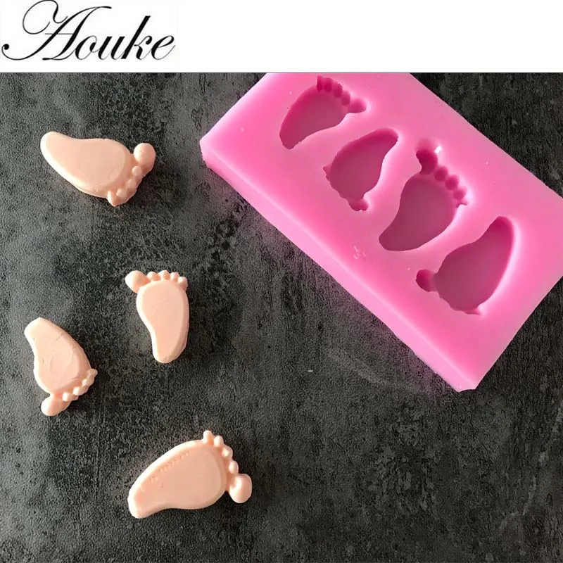 Big feet Shape Silicone molds Handmade Soap Mold, Fondant Cake Decoration Sugar Craft Tools baking tools C0144
Big feet Shape Silicone molds Handmade Soap Mold, Fondant Cake Decoration Sugar Craft Tools baking tools C0144