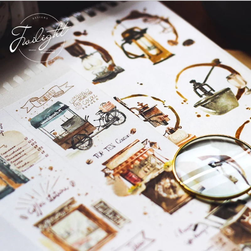Intense love coffee series paper washi tape DIY Decorative scrapbooking sticker album Scrapbook masking tape adhesive tapes
Intense love coffee series paper washi tape DIY Decorative scrapbooking sticker album Scrapbook masking tape adhesive tapes