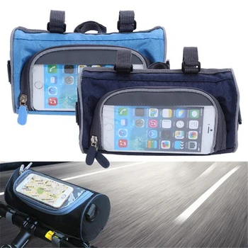 Mountain Bike Bicycle Bags Panniers Touch Screen Cycling Phone Bag Case Road Bike Front Tube Handlebar Cylinder Bag
Mountain Bike Bicycle Bags Panniers Touch Screen Cycling Phone Bag Case Road Bike Front Tube Handlebar Cylinder Bag
