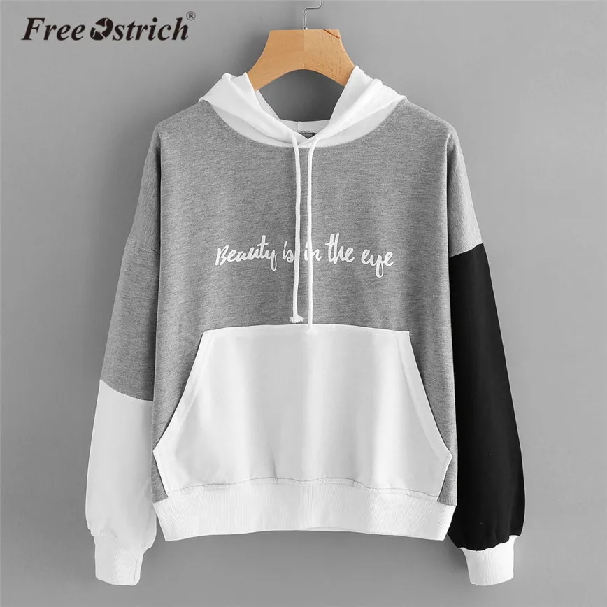 Free Ostrich Sweatshirt Hoodies Women Patchwork Print Pocket Long Sleeve Hooded Autumn Elegant Tops Sweatshirt Dropshipping De29
Free Ostrich Sweatshirt Hoodies Women Patchwork Print Pocket Long Sleeve Hooded Autumn Elegant Tops Sweatshirt Dropshipping De29