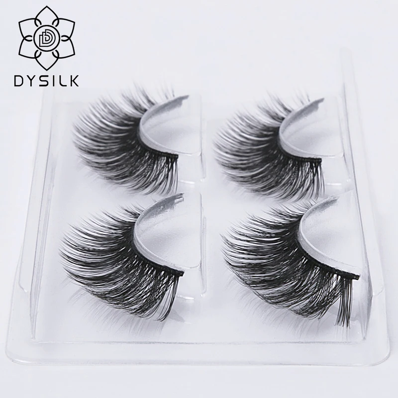 DYSILK 2 Pairs False Eyelashes 3D Mink Makeup False Eyelash Natural Long False Lashes Hand Made Makeup Tool Full Strip Lashes
DYSILK 2 Pairs False Eyelashes 3D Mink Makeup False Eyelash Natural Long False Lashes Hand Made Makeup Tool Full Strip Lashes