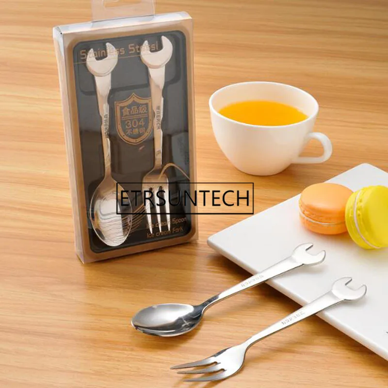 50sets Creative Mermaid Wrench Shape Stainless Steel Coffee Mixing Spoon Hanging Cup Dessert Spoon Tea Spoons Gifts
50sets Creative Mermaid Wrench Shape Stainless Steel Coffee Mixing Spoon Hanging Cup Dessert Spoon Tea Spoons Gifts