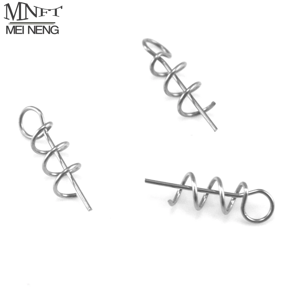 MNFT 25Pcs Fishing Lures Soft Pin To Fixed Latch Needle Soft Worms Fishing Loader Bait Fixed Spring For Soft Lure Hook Connector
MNFT 25Pcs Fishing Lures Soft Pin To Fixed Latch Needle Soft Worms Fishing Loader Bait Fixed Spring For Soft Lure Hook Connector