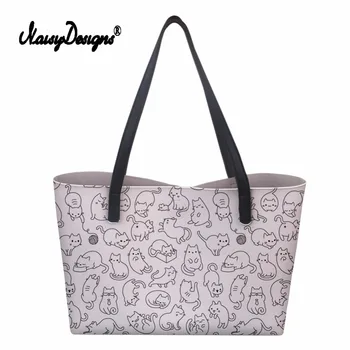 Noisydesigns Women Shoulder Bag Tophandle Bag Ladies Versatile PU Tote Handbag Print Soft Leather Girls High Quality Hasp
Noisydesigns Women Shoulder Bag Tophandle Bag Ladies Versatile PU Tote Handbag Print Soft Leather Girls High Quality Hasp