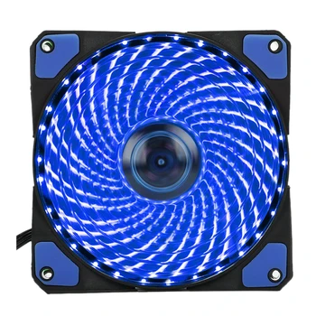120mm PC Computer 16dB Ultra Silent 33 LEDs Case Fan Heatsink Cooler Cooling with Anti-Vibration Rubber,12CM Fan
120mm PC Computer 16dB Ultra Silent 33 LEDs Case Fan Heatsink Cooler Cooling with Anti-Vibration Rubber,12CM Fan