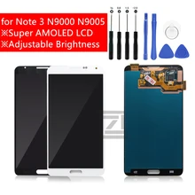 Écran tactile LCD Super AMOLED, pour Samsung Galaxy Note 3 N9000 N9005, pièces de rechange=