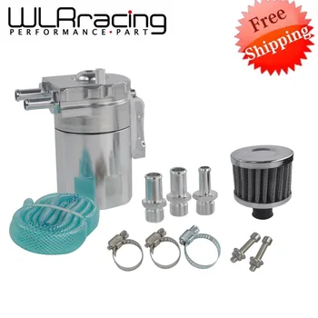 FREE SHIPPING Universal Baffled Aluminum Oil Catch Can Reservoir Tank / Oil Tank With Filter WLR-TK64
FREE SHIPPING Universal Baffled Aluminum Oil Catch Can Reservoir Tank / Oil Tank With Filter WLR-TK64