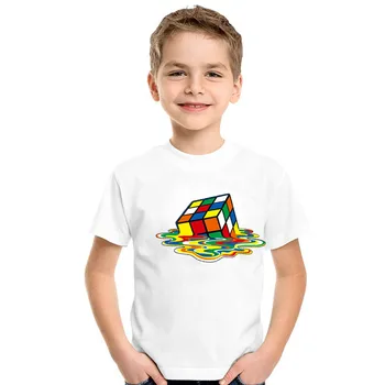 Baby T-shirt Rubik's cube printing 3D girls t-shirt clothing boy cotton T-shirt short-sleeved round neck casual shirt HOOLER
Baby T-shirt Rubik's cube printing 3D girls t-shirt clothing boy cotton T-shirt short-sleeved round neck casual shirt HOOLER