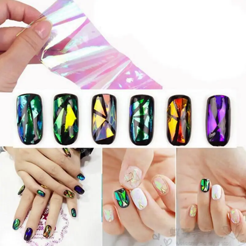1Pc Gradient Starry Sky Nail Foil 3D Holographic Nail Stickers Starry Glitter Cellophane DIY Nail Art Decorations
1Pc Gradient Starry Sky Nail Foil 3D Holographic Nail Stickers Starry Glitter Cellophane DIY Nail Art Decorations