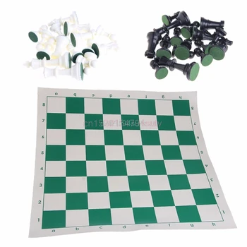 International 32 Pieces Chess Game Set Plastic With Chessboard Chessmen Kid Gift #H055#
International 32 Pieces Chess Game Set Plastic With Chessboard Chessmen Kid Gift #H055#