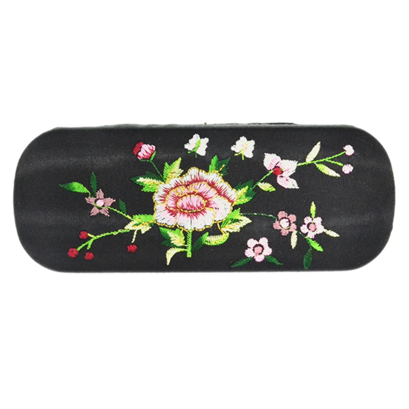 New Glasses Box Embroidered Flower Floral Vintage Art Hard Case Optical Glasses Reading Eyewear Sunglasses Storage Protective
New Glasses Box Embroidered Flower Floral Vintage Art Hard Case Optical Glasses Reading Eyewear Sunglasses Storage Protective