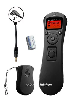 S1 Wireless Timer Remote Controller Shutter Release Cord for Sony A100 A200 A300 A350 A700 A900 Minolta Dynax 7D 5D 807si 700si
S1 Wireless Timer Remote Controller Shutter Release Cord for Sony A100 A200 A300 A350 A700 A900 Minolta Dynax 7D 5D 807si 700si