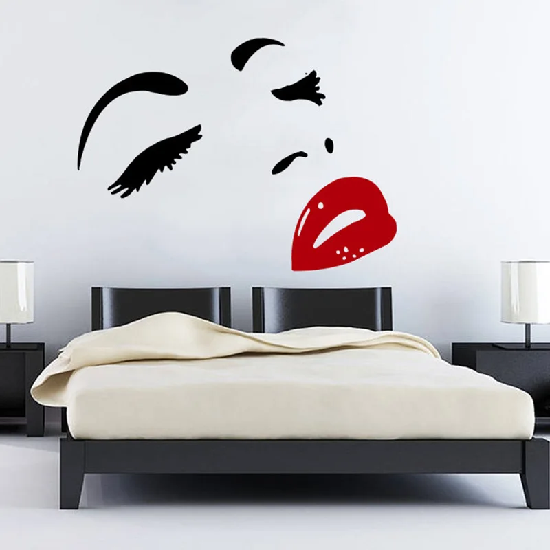 Виниловая наклейка на стену yoyoyoyu Lips Eyes Beauty Salon Girl Face Makeup Съемная наклейка для спальни декоративный плакат ZX315
Виниловая наклейка на стену yoyoyoyu Lips Eyes Beauty Salon Girl Face Makeup Съемная наклейка для спальни декоративный плакат ZX315