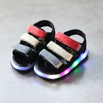 2019 Summer Kids Sandals Children's LED Lights Shoes Girls Boys Beach Sandals Casual Shoes Breathable Children Sandals
2019 Summer Kids Sandals Children's LED Lights Shoes Girls Boys Beach Sandals Casual Shoes Breathable Children Sandals