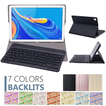 7 Color Backlit Bluetooth Keyboard Case for Huawei Mediapad M6 10.8 inch 2019 PU Leather Stand Case Wireless Keyboard Cover
7 Color Backlit Bluetooth Keyboard Case for Huawei Mediapad M6 10.8 inch 2019 PU Leather Stand Case Wireless Keyboard Cover
