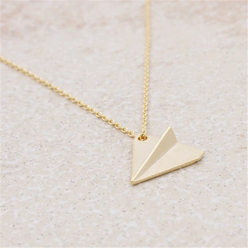 Simple Personality Origami Jewelery Necklace Jewelry. Small Origami Airplane Childhood Memory.Gift For Children or Friends
Simple Personality Origami Jewelery Necklace Jewelry. Small Origami Airplane Childhood Memory.Gift For Children or Friends
