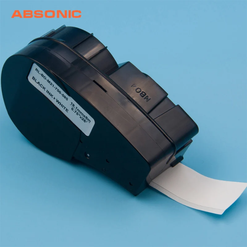 Absonic M21-750-595 High Adhesion Vinyl Label Tapes 19.1mm *6.4m Compatible for Brady BMP21-PLUS IDPAL LABPAL Label Tag Printers
Absonic M21-750-595 High Adhesion Vinyl Label Tapes 19.1mm *6.4m Compatible for Brady BMP21-PLUS IDPAL LABPAL Label Tag Printers