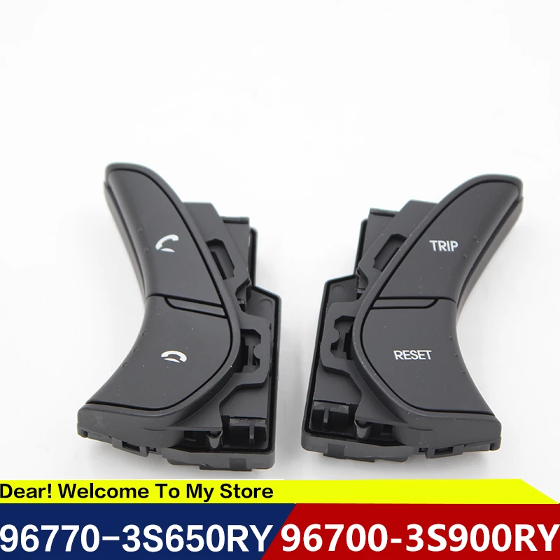 For Hyundai Sonata YF I45 Steering Wheel Switch Bluetooth Switch RH LH 967703S650RY 967003S900RY
For Hyundai Sonata YF I45 Steering Wheel Switch Bluetooth Switch RH LH 967703S650RY 967003S900RY