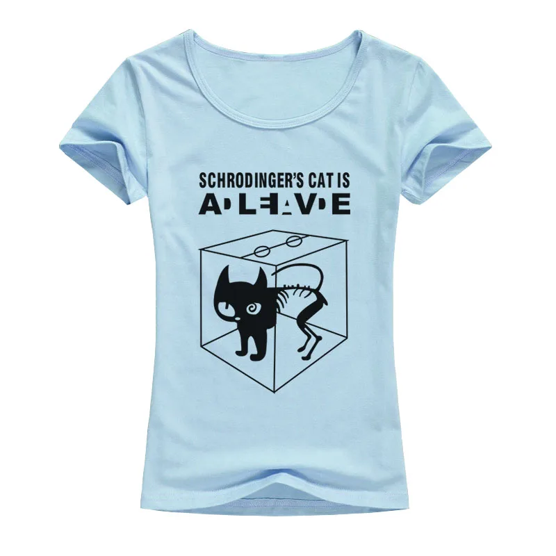 2019 The Big Bang Theory T-shirt Sheldon Cooper Schrodinger 's Cat T shirt Women Cartoon Anime Printed Shirts Female
2019 The Big Bang Theory T-shirt Sheldon Cooper Schrodinger 's Cat T shirt Women Cartoon Anime Printed Shirts Female