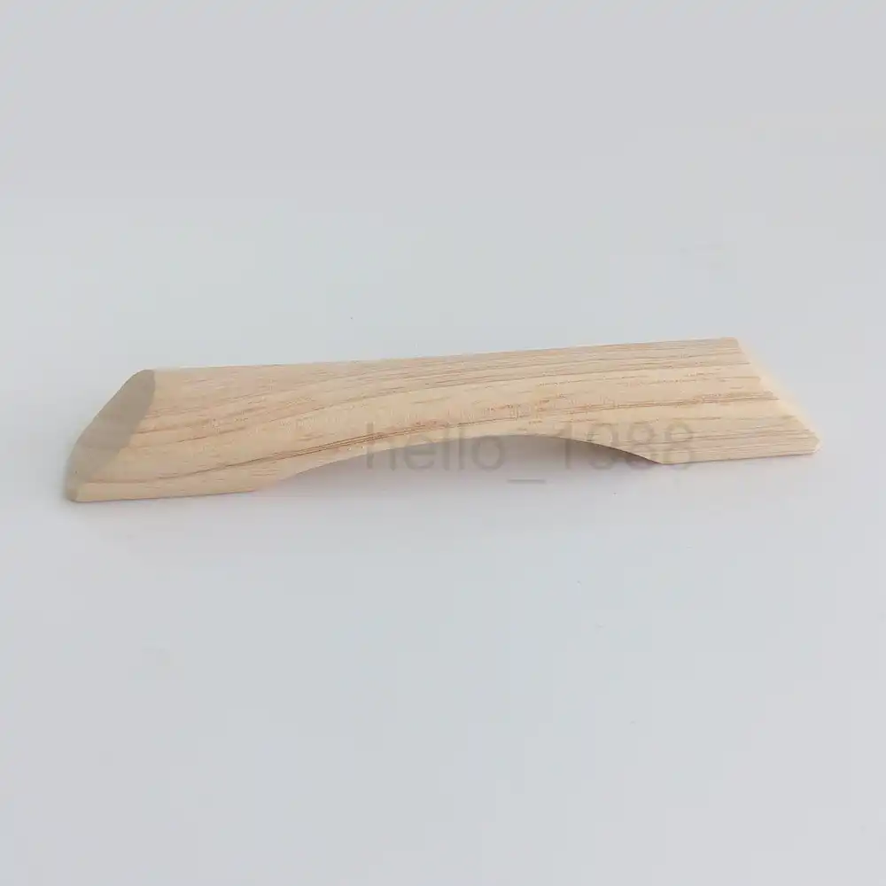 96mm No Paint Wooden Cabinet Handle Furniture Kitchen Cupboard