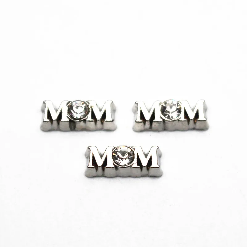 New Arrival 10pcs/lot Crystal MOM floating charms silver Alloy charms living glass memory lockets DIY Jewelry
New Arrival 10pcs/lot Crystal MOM floating charms silver Alloy charms living glass memory lockets DIY Jewelry