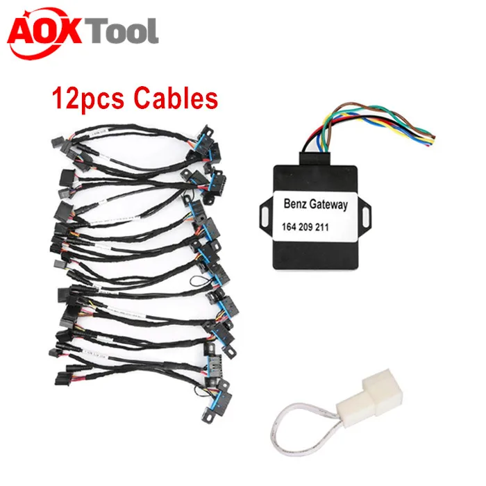 12 Cables EIS ELV Test Cables for Mercedes Benz Works with VVDI MB BGA Tool Supported to CAN Read/Write EIS/ELV Test Line
12 Cables EIS ELV Test Cables for Mercedes Benz Works with VVDI MB BGA Tool Supported to CAN Read/Write EIS/ELV Test Line