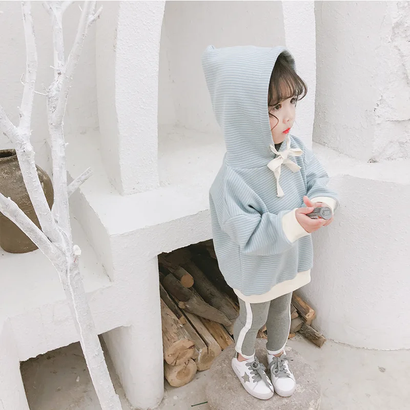 2019 Spring Autumn boys girls cotton long sleeve striped hoodies fashion kids loose casual hooded sweatshirts pullovers
2019 Spring Autumn boys girls cotton long sleeve striped hoodies fashion kids loose casual hooded sweatshirts pullovers