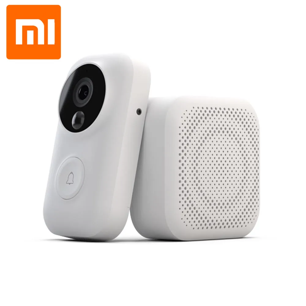 Original Xiaomi Zero AI Face Identification 720P IR Night Vision Video Doorbell Set Detection SMS Intercom Free Cloud Storage
Original Xiaomi Zero AI Face Identification 720P IR Night Vision Video Doorbell Set Detection SMS Intercom Free Cloud Storage