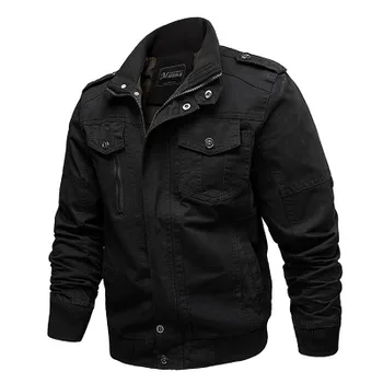 New Military Jacket Men 2018 Winter Man Jacket Bomber Jackets Male Slim Fit Jacket Casual Zipper Plus Size 6XL Men Winter Coat
New Military Jacket Men 2018 Winter Man Jacket Bomber Jackets Male Slim Fit Jacket Casual Zipper Plus Size 6XL Men Winter Coat