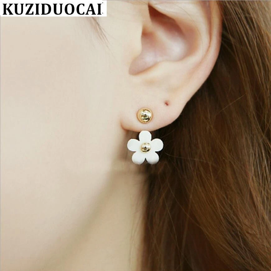 Kuziduocai New Fashion Jewelry Cute Daisy Petals Elegance Statement Stud Earrings For Women Gifts Girl Brincos Pendientes E-277
Kuziduocai New Fashion Jewelry Cute Daisy Petals Elegance Statement Stud Earrings For Women Gifts Girl Brincos Pendientes E-277