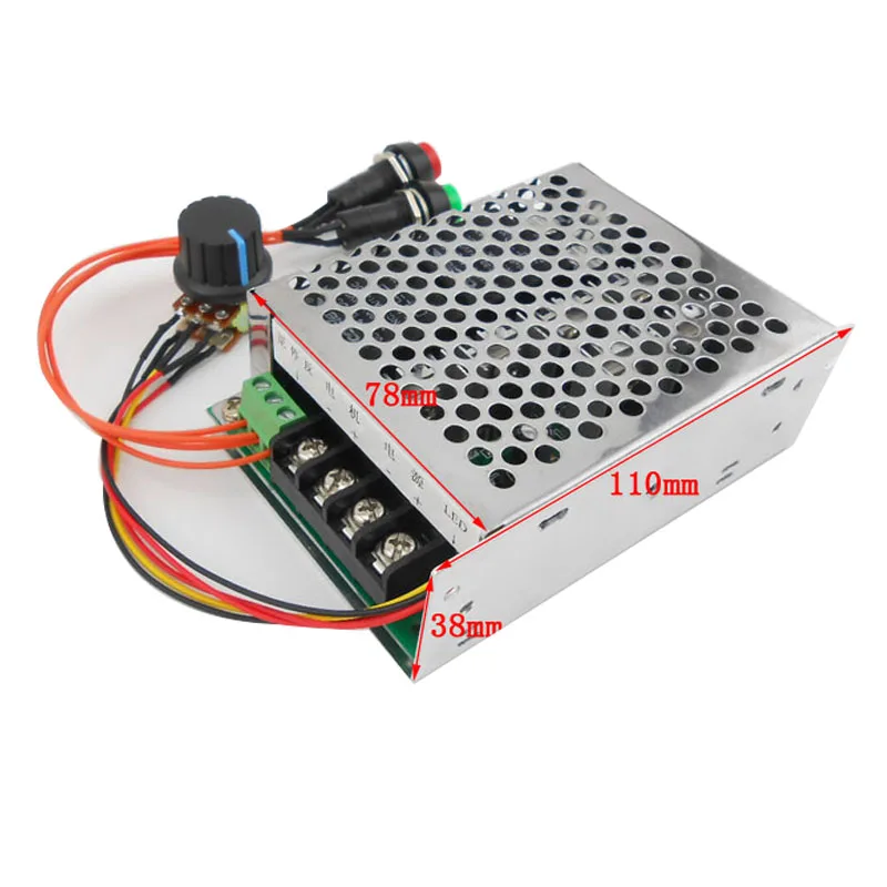 Free shipping PWM Power supply DC power motor speed controller 12v24v36v48v inverted switch reversing switch 40A spliter board
Free shipping PWM Power supply DC power motor speed controller 12v24v36v48v inverted switch reversing switch 40A spliter board