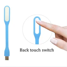 Upgrade! 5V 1.2W Flexible Portable USB LED Lamp for Xiaomi Power Bank Comupter Notebook Mini USB Table Lights Gadget With Switch