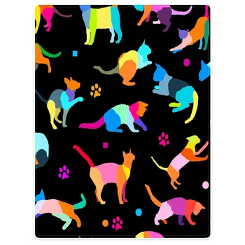 HommomH Blanket Throw Comfort Warm Soft Plush Throw For Sofa Super Cute Cat Silhouette Black
HommomH Blanket Throw Comfort Warm Soft Plush Throw For Sofa Super Cute Cat Silhouette Black