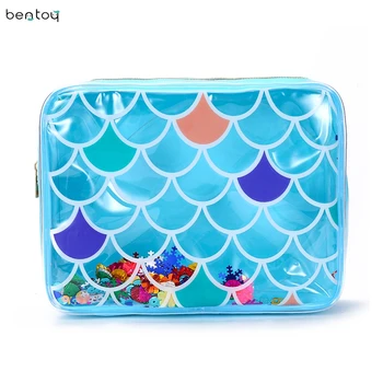 Women PVC Cosmetic Bag Large Capacity Mermaid Sequins Makeup Case Box Portable Toiletry Wash Storage Organizer Bag Pouch
Women PVC Cosmetic Bag Large Capacity Mermaid Sequins Makeup Case Box Portable Toiletry Wash Storage Organizer Bag Pouch