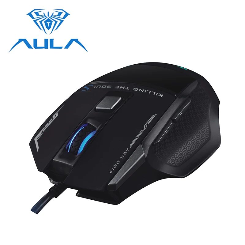 

AULA gaming mouse professional Ergonomic usb wired 7 keys 3500 DPI RGB backlit pc desktops laptop computer game mouse #928S