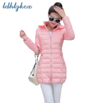 LDHTZKCX Solid Color Large Size Long-sleeved Hooded Parkas Female 2018 Winter New Office Lady Pockets Zippers Beading Parkas 405
LDHTZKCX Solid Color Large Size Long-sleeved Hooded Parkas Female 2018 Winter New Office Lady Pockets Zippers Beading Parkas 405
